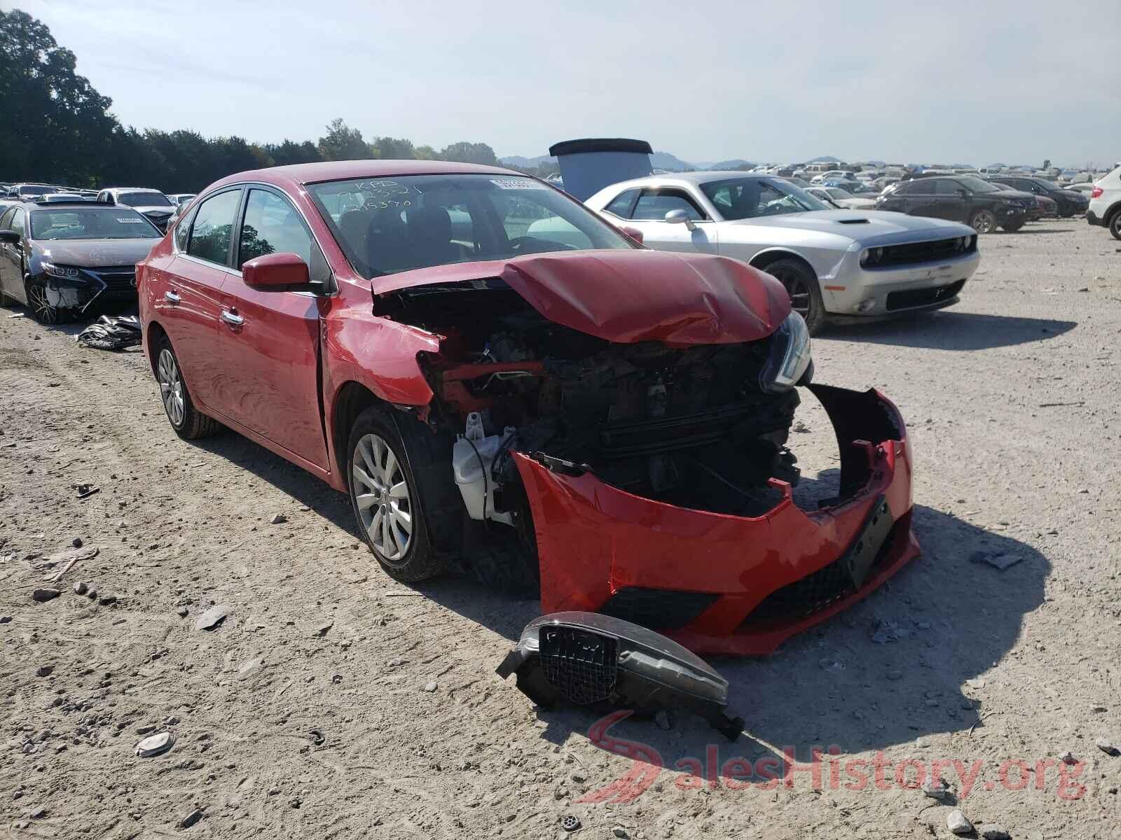 3N1AB7AP5HY318574 2017 NISSAN SENTRA