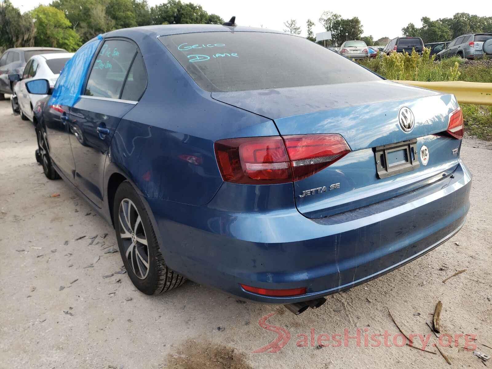 3VWDB7AJ2HM234674 2017 VOLKSWAGEN JETTA