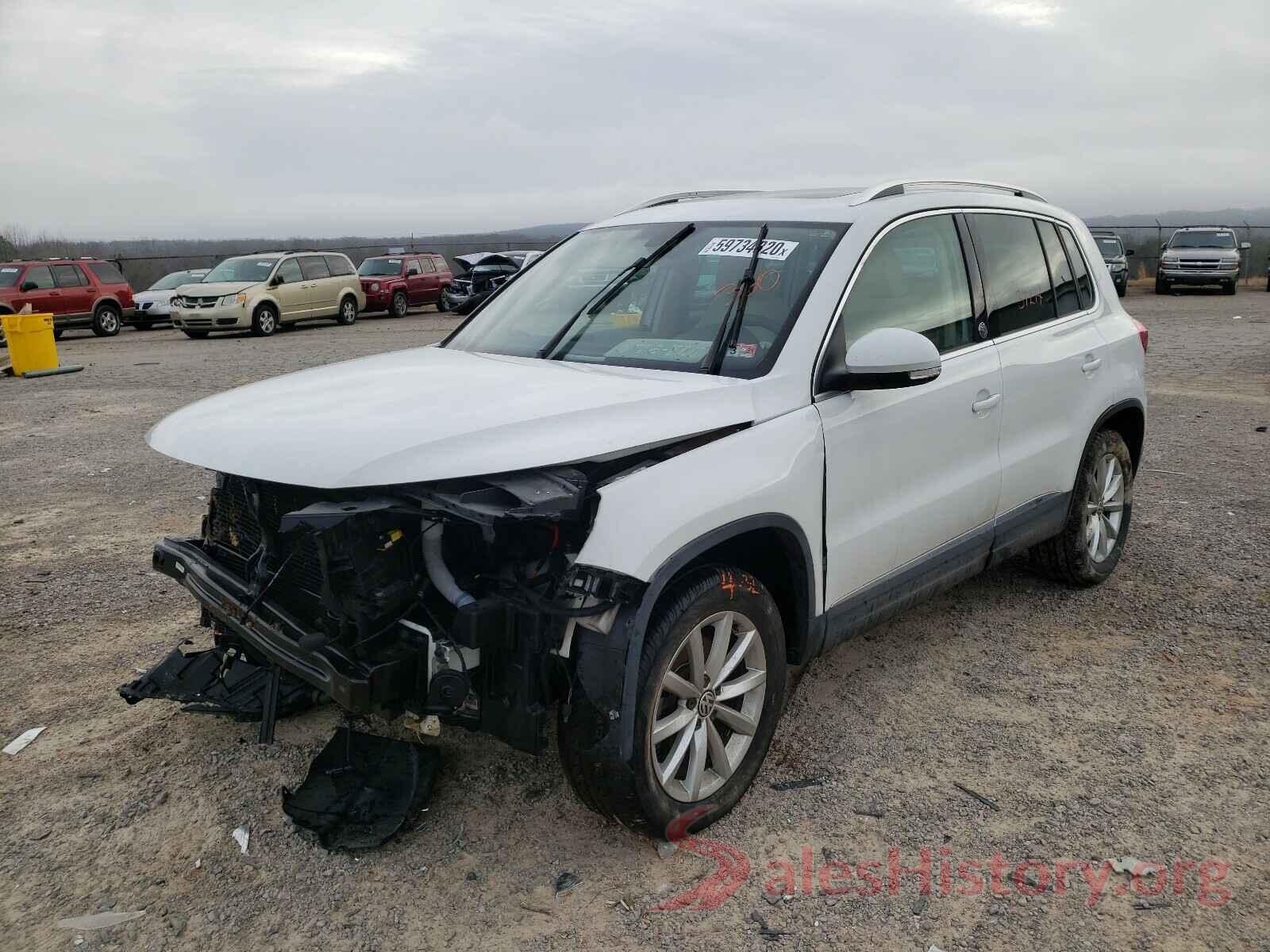 WVGSV7AX0HK008707 2017 VOLKSWAGEN TIGUAN