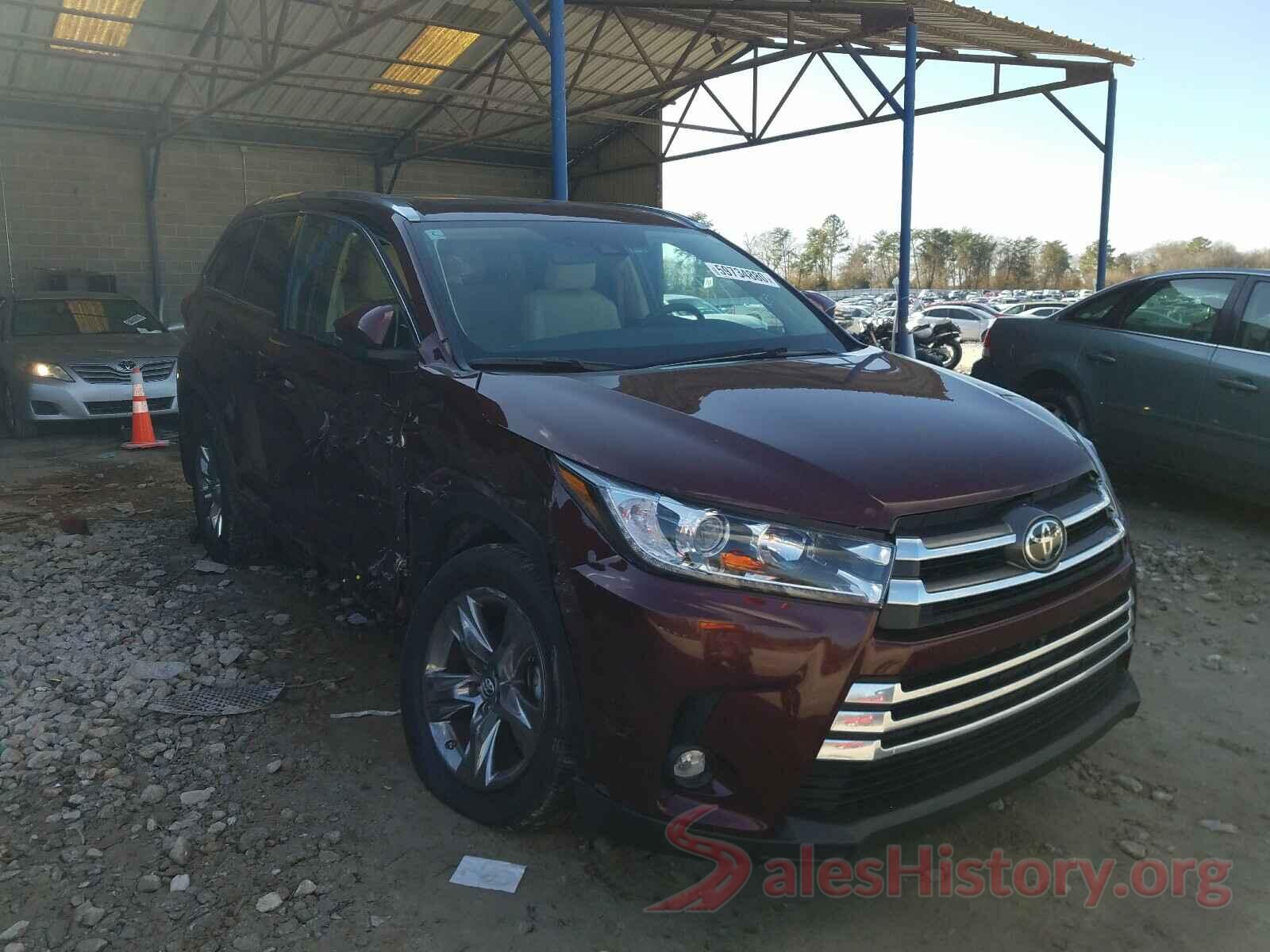 5TDDZRFH6KS741083 2019 TOYOTA HIGHLANDER