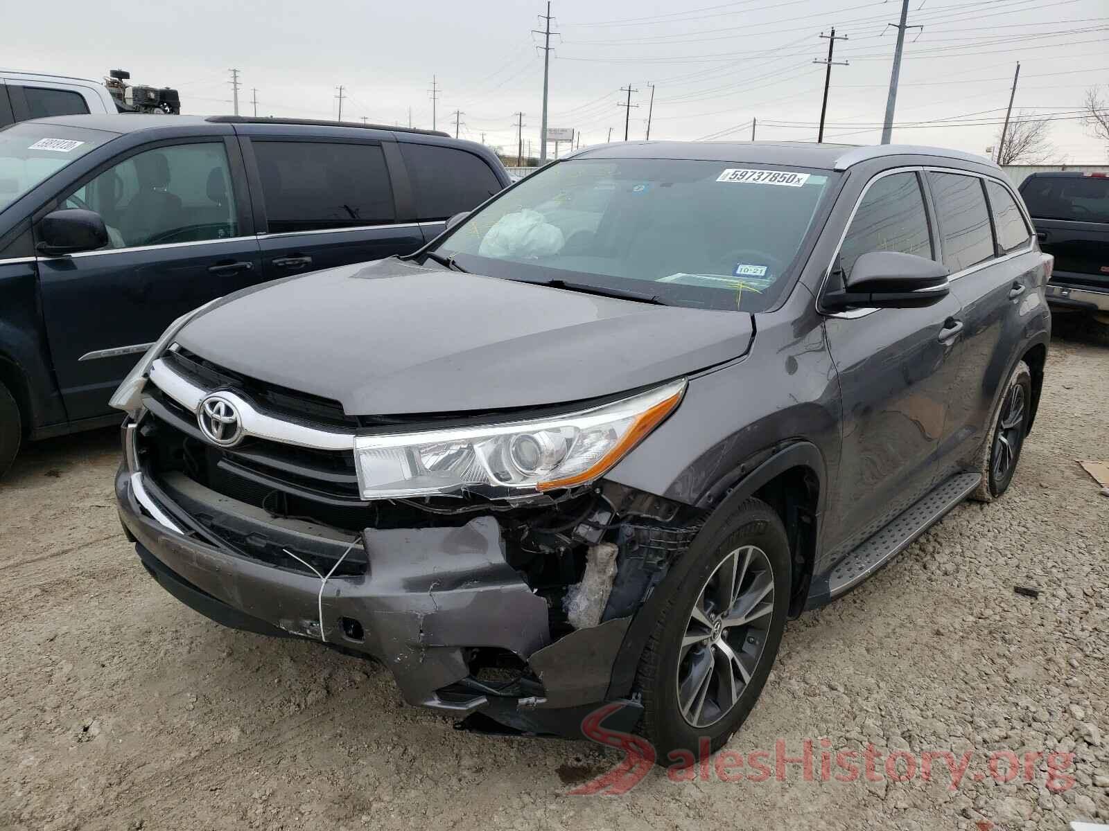 5TDKKRFH8GS182333 2016 TOYOTA HIGHLANDER