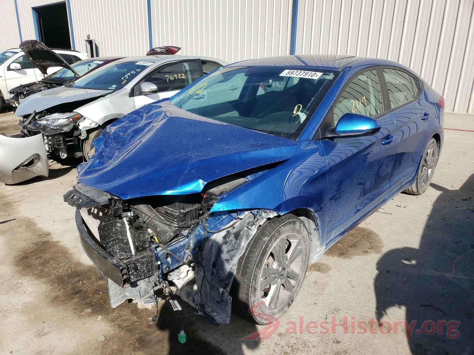 5NPD84LF6JH230910 2018 HYUNDAI ELANTRA