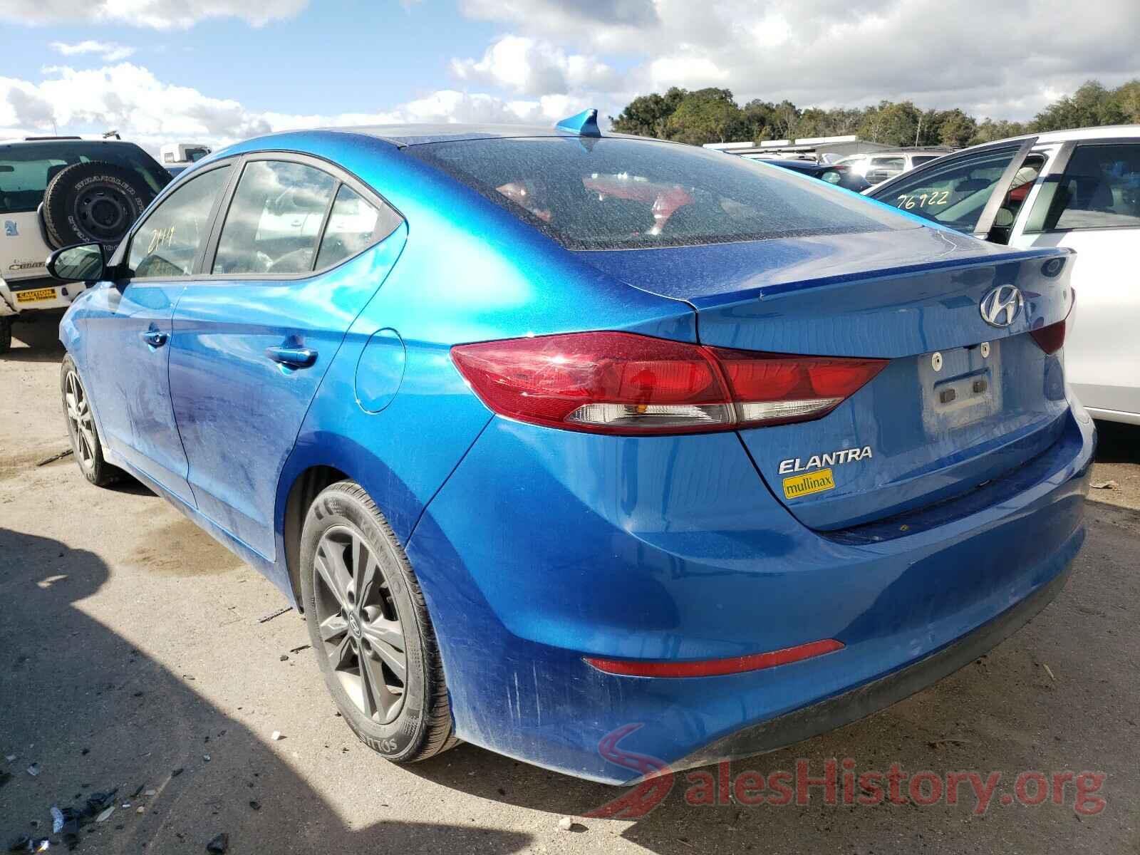 5NPD84LF6JH230910 2018 HYUNDAI ELANTRA