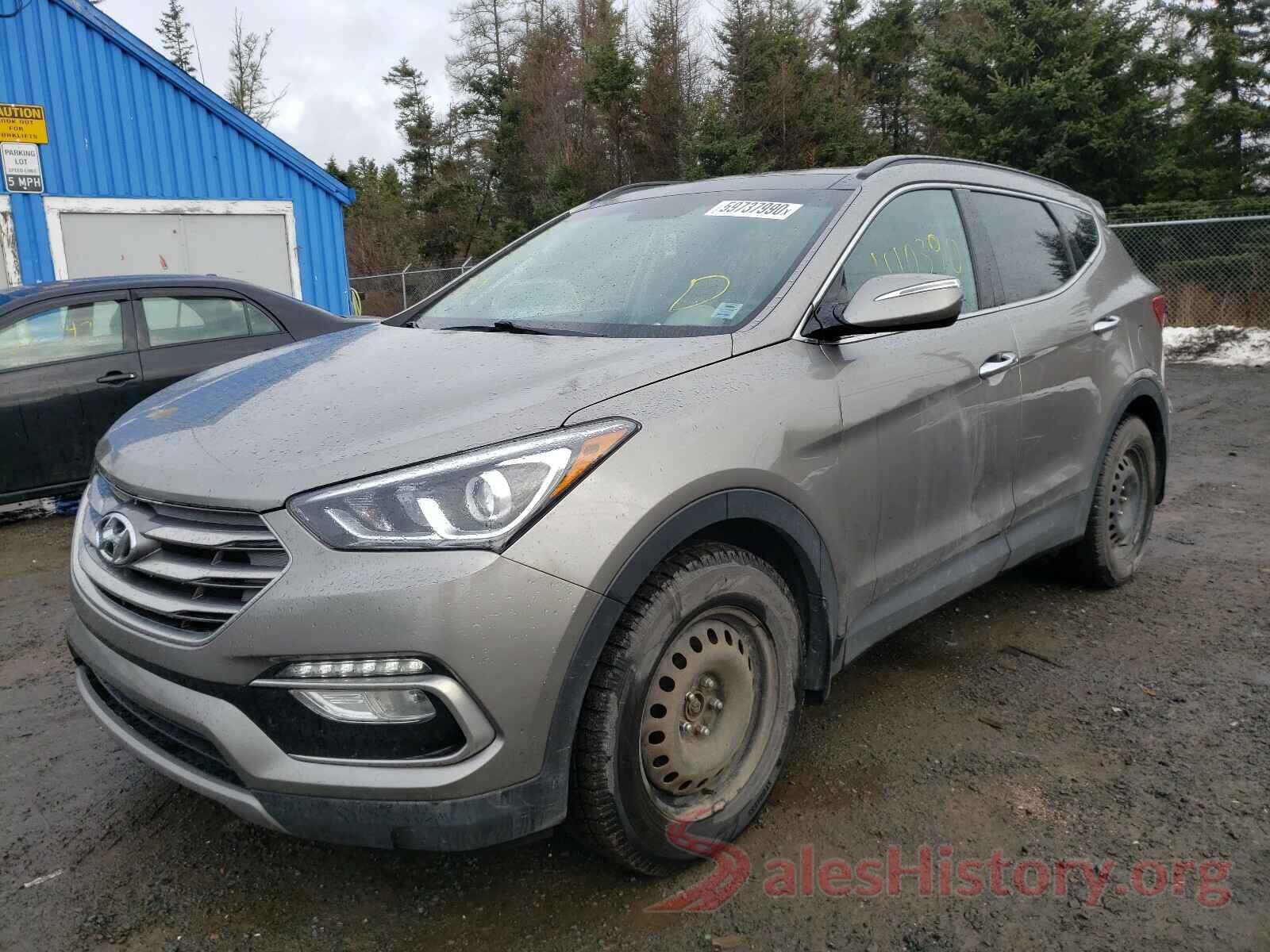 5XYZUDLB1HG450813 2017 HYUNDAI SANTA FE