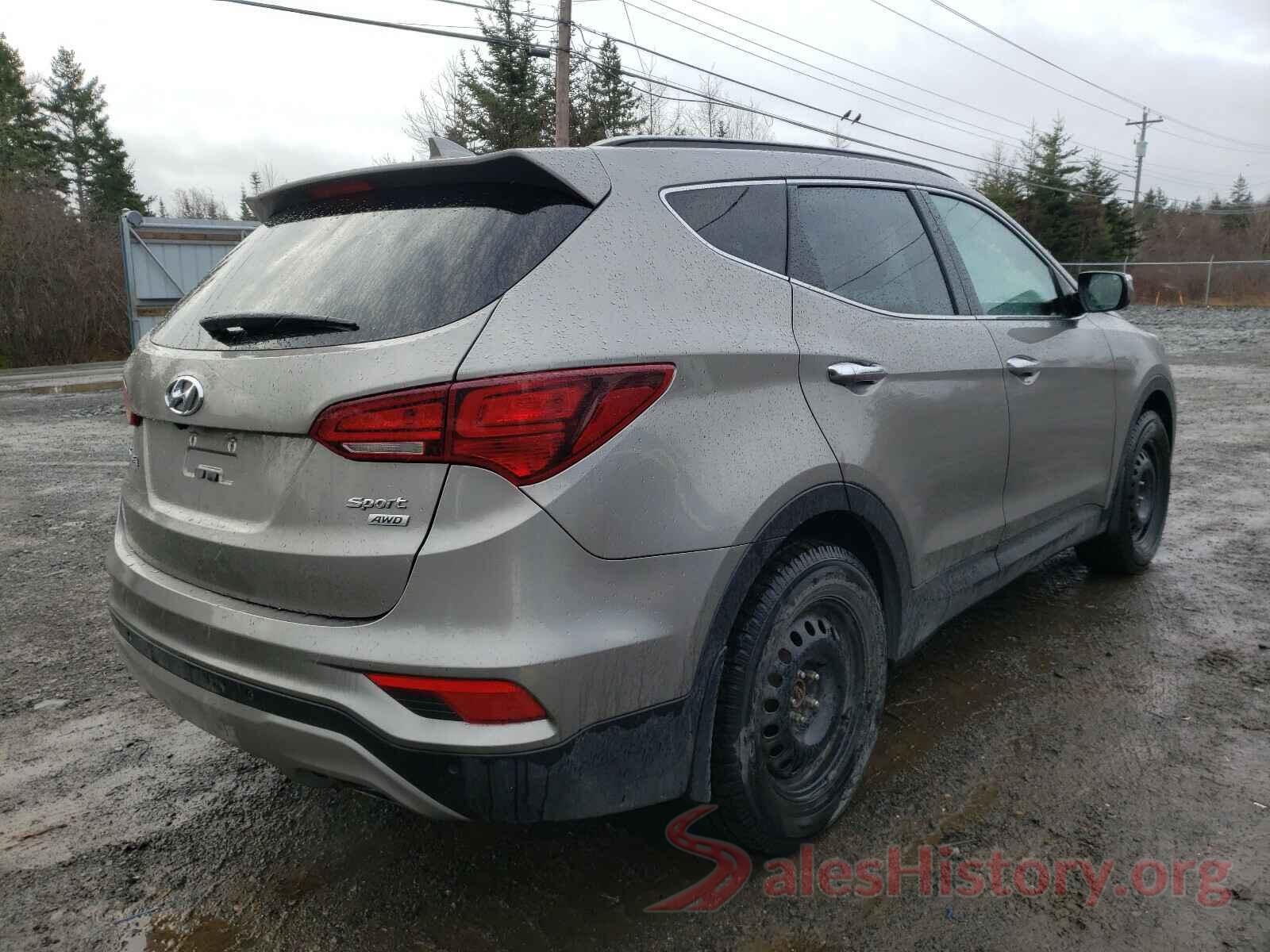 5XYZUDLB1HG450813 2017 HYUNDAI SANTA FE