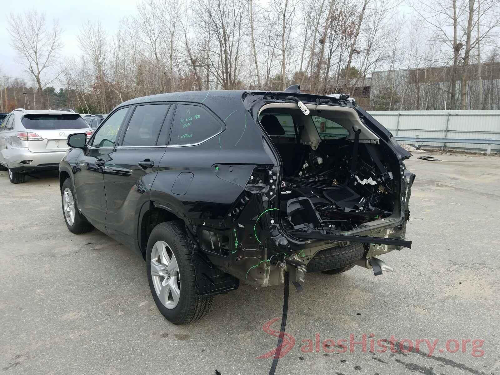 5TDBBRCH5LS005317 2020 TOYOTA HIGHLANDER