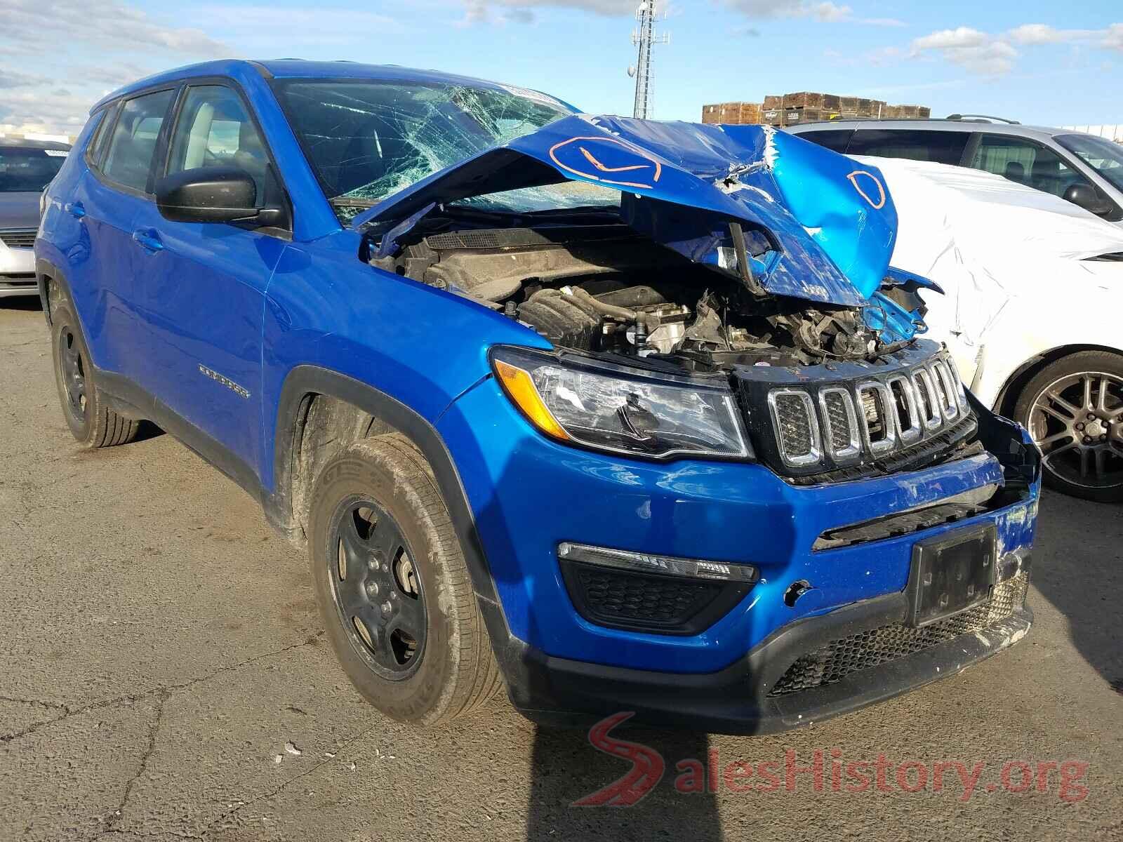 3C4NJCAB8JT250837 2018 JEEP COMPASS