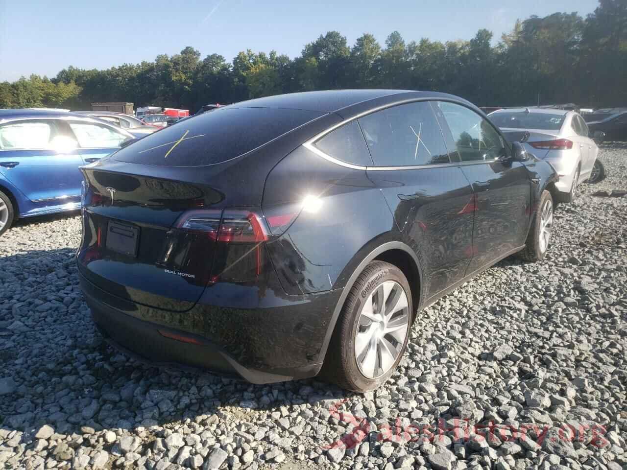 7SAYGDEE9NF427750 2022 TESLA MODEL Y