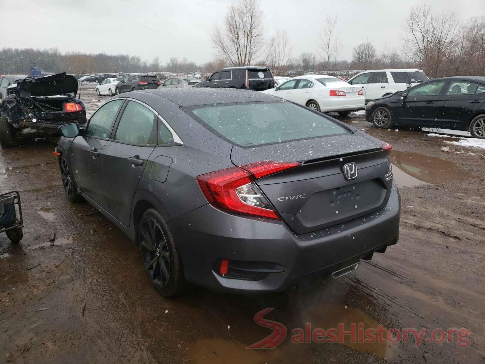 2HGFC2F86KH577836 2019 HONDA CIVIC