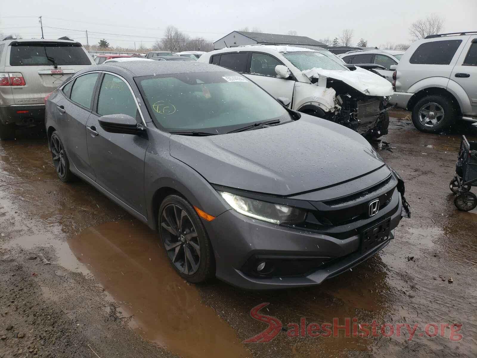 2HGFC2F86KH577836 2019 HONDA CIVIC