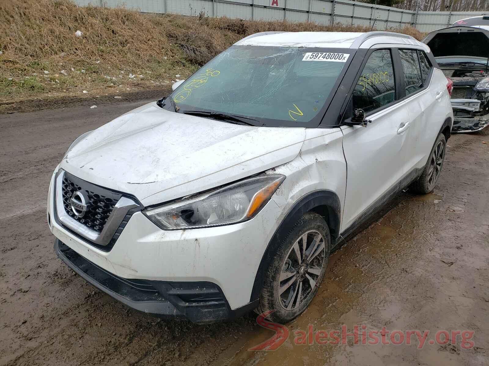 3N1CP5CU4KL549990 2019 NISSAN KICKS