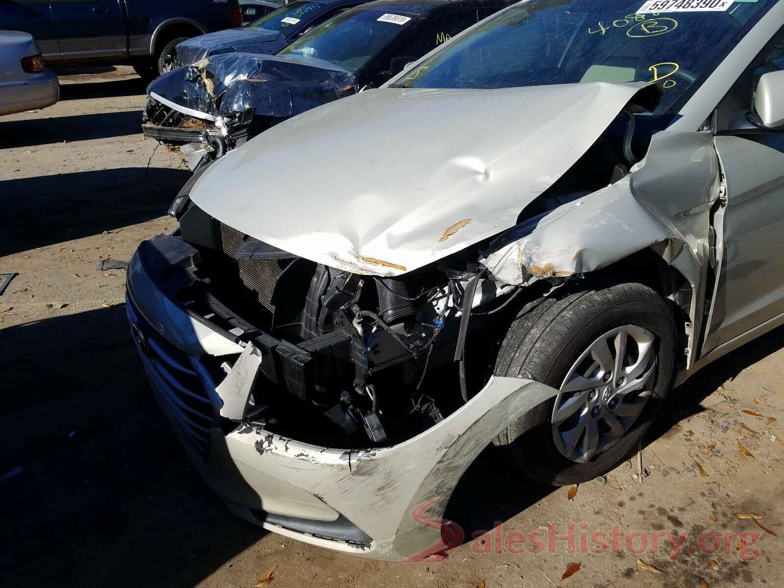 KMHD74LF2HU408858 2017 HYUNDAI ELANTRA