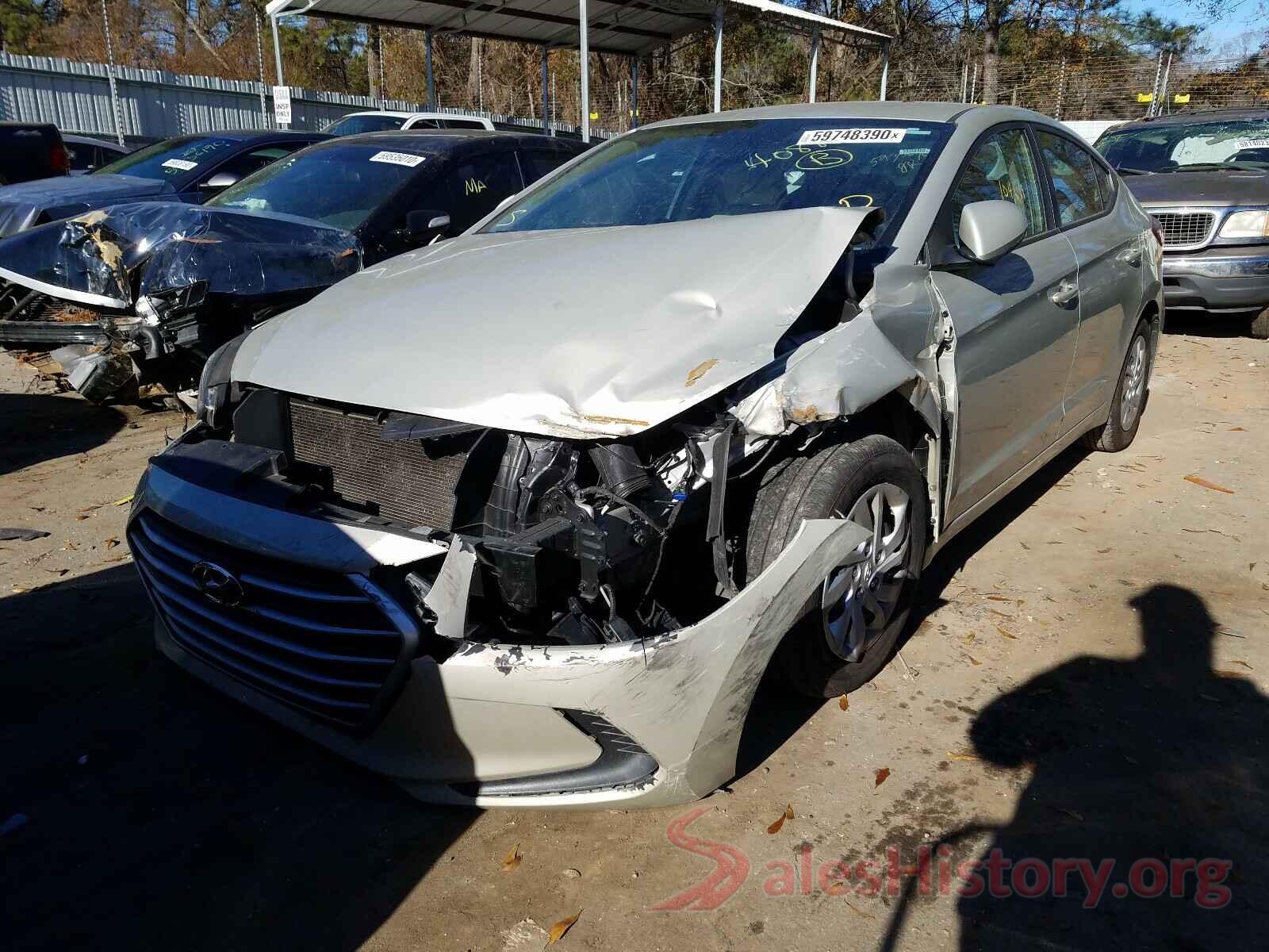 KMHD74LF2HU408858 2017 HYUNDAI ELANTRA