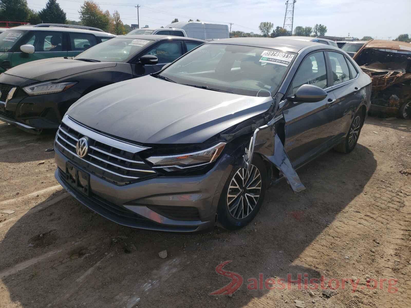 3VWC57BUXMM005505 2021 VOLKSWAGEN JETTA