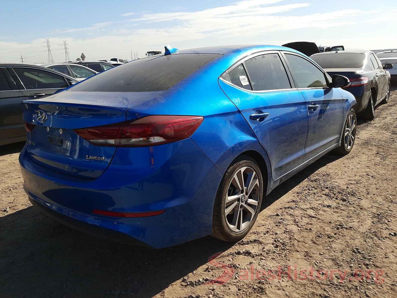 5NPD84LF5JH273263 2018 HYUNDAI ELANTRA