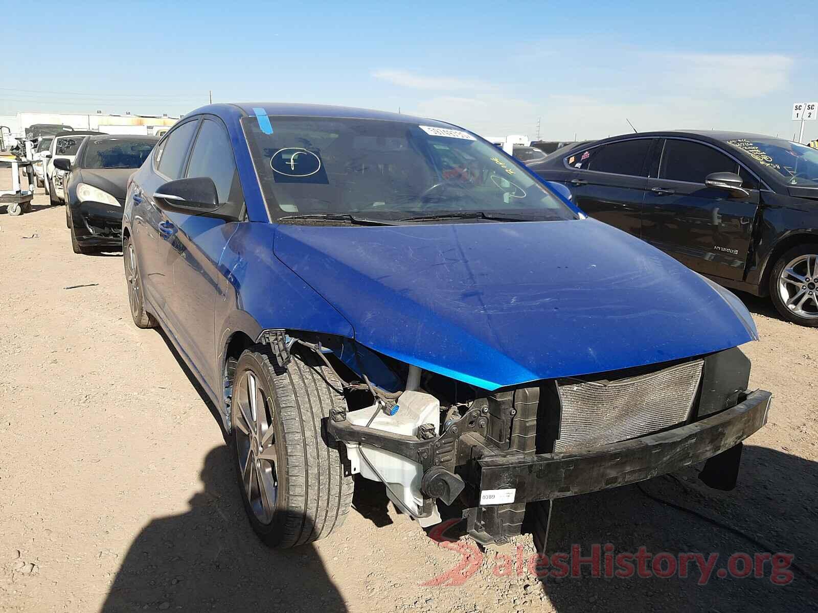 5NPD84LF5JH273263 2018 HYUNDAI ELANTRA