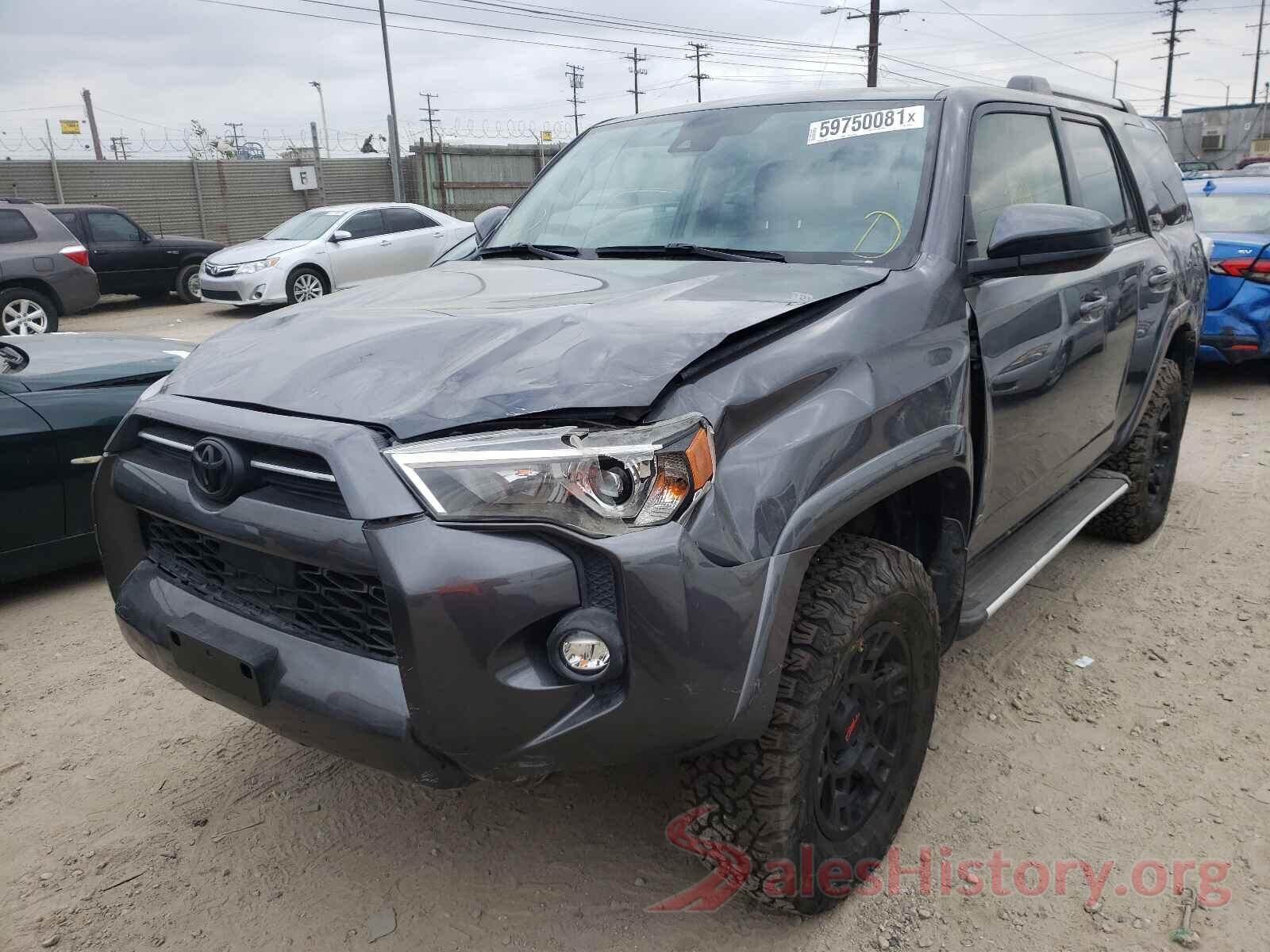 JTEMU5JR9M5910976 2021 TOYOTA 4RUNNER