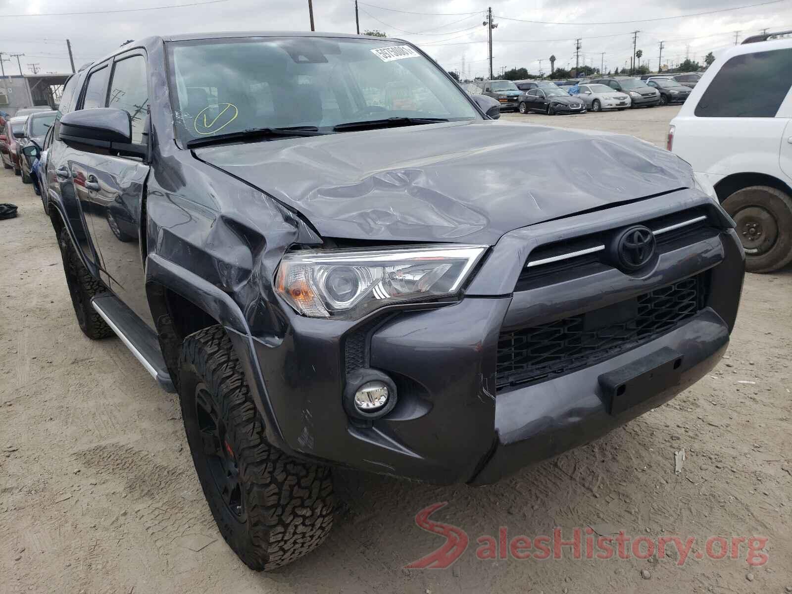 JTEMU5JR9M5910976 2021 TOYOTA 4RUNNER