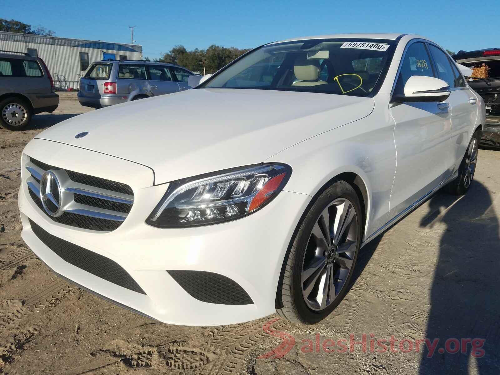 55SWF8DBXKU303678 2019 MERCEDES-BENZ C CLASS