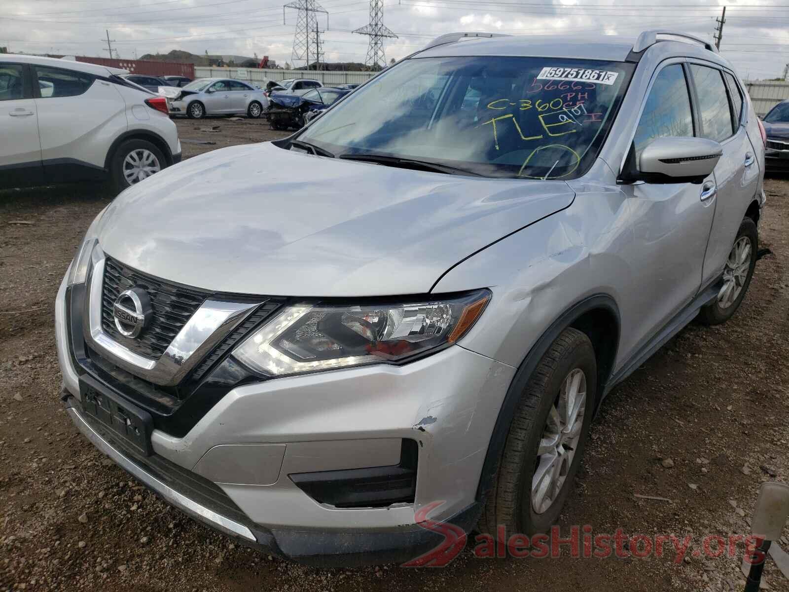 KNMAT2MT4HP566631 2017 NISSAN ROGUE