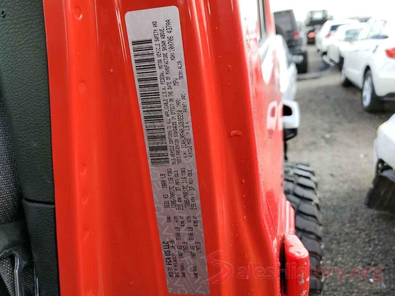 1C4HJXFN0JW332210 2018 JEEP WRANGLER