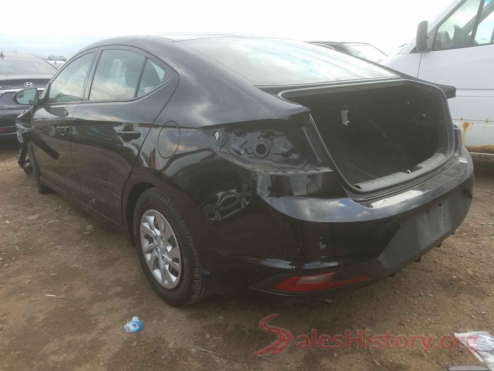 5NPD74LF0KH405334 2019 HYUNDAI ELANTRA