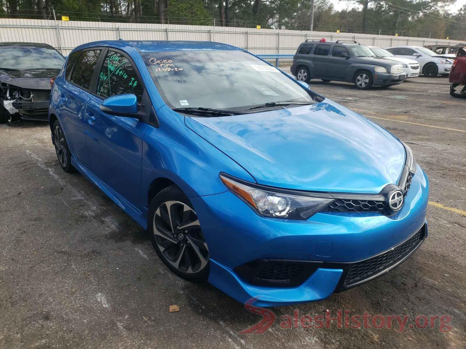 JTNKARJE9GJ518483 2016 TOYOTA SCION