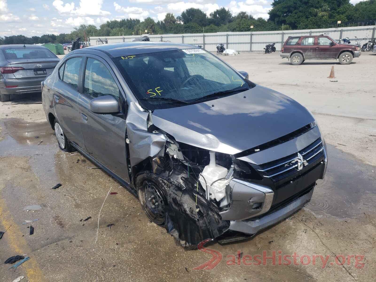 ML32FUFJ7MHF01513 2021 MITSUBISHI MIRAGE