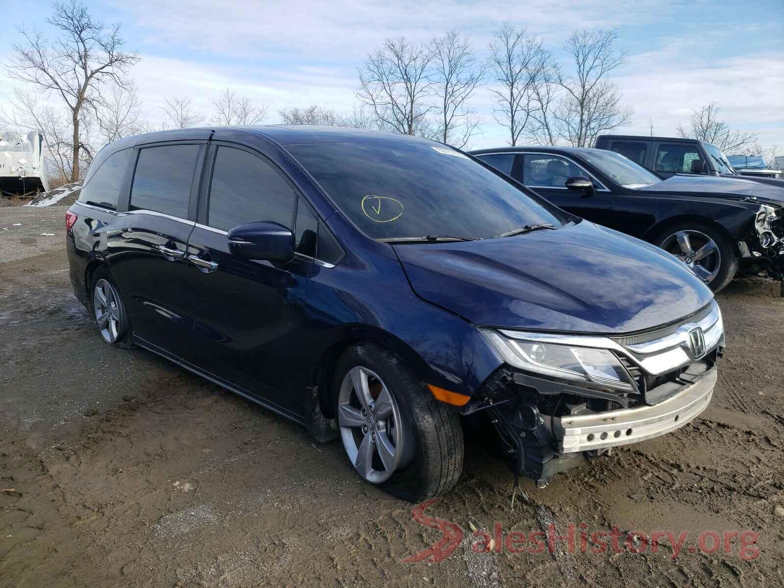 5FNRL6H72KB001044 2019 HONDA ODYSSEY