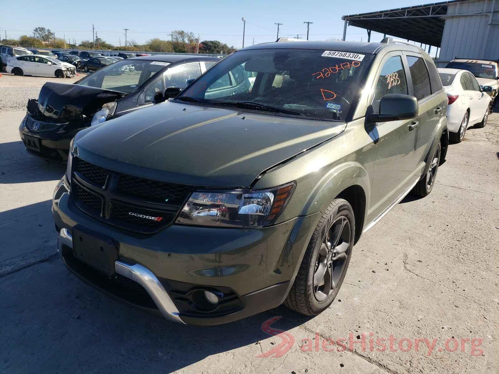 3C4PDDGG4KT720470 2019 DODGE JOURNEY