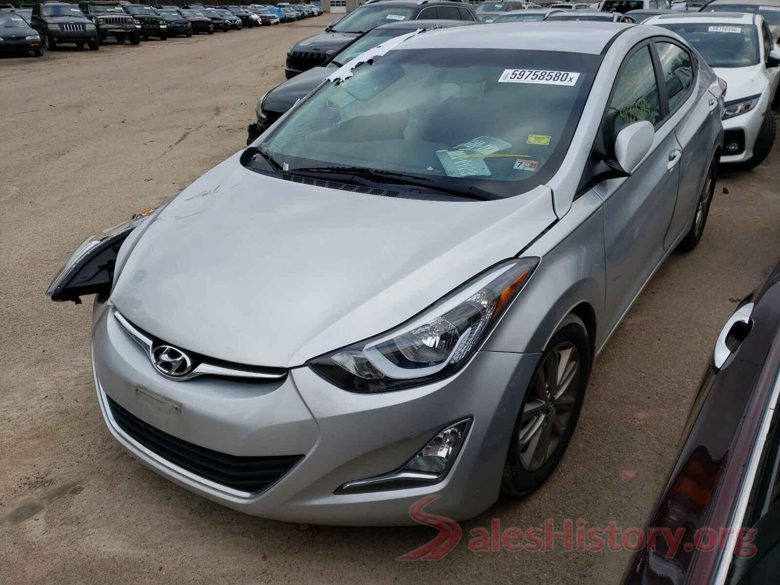 KMHDH4AE3GU501684 2016 HYUNDAI ELANTRA