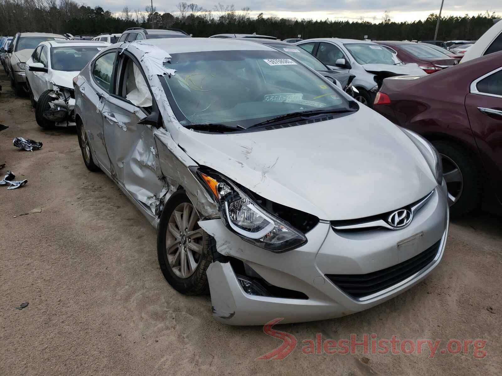 KMHDH4AE3GU501684 2016 HYUNDAI ELANTRA