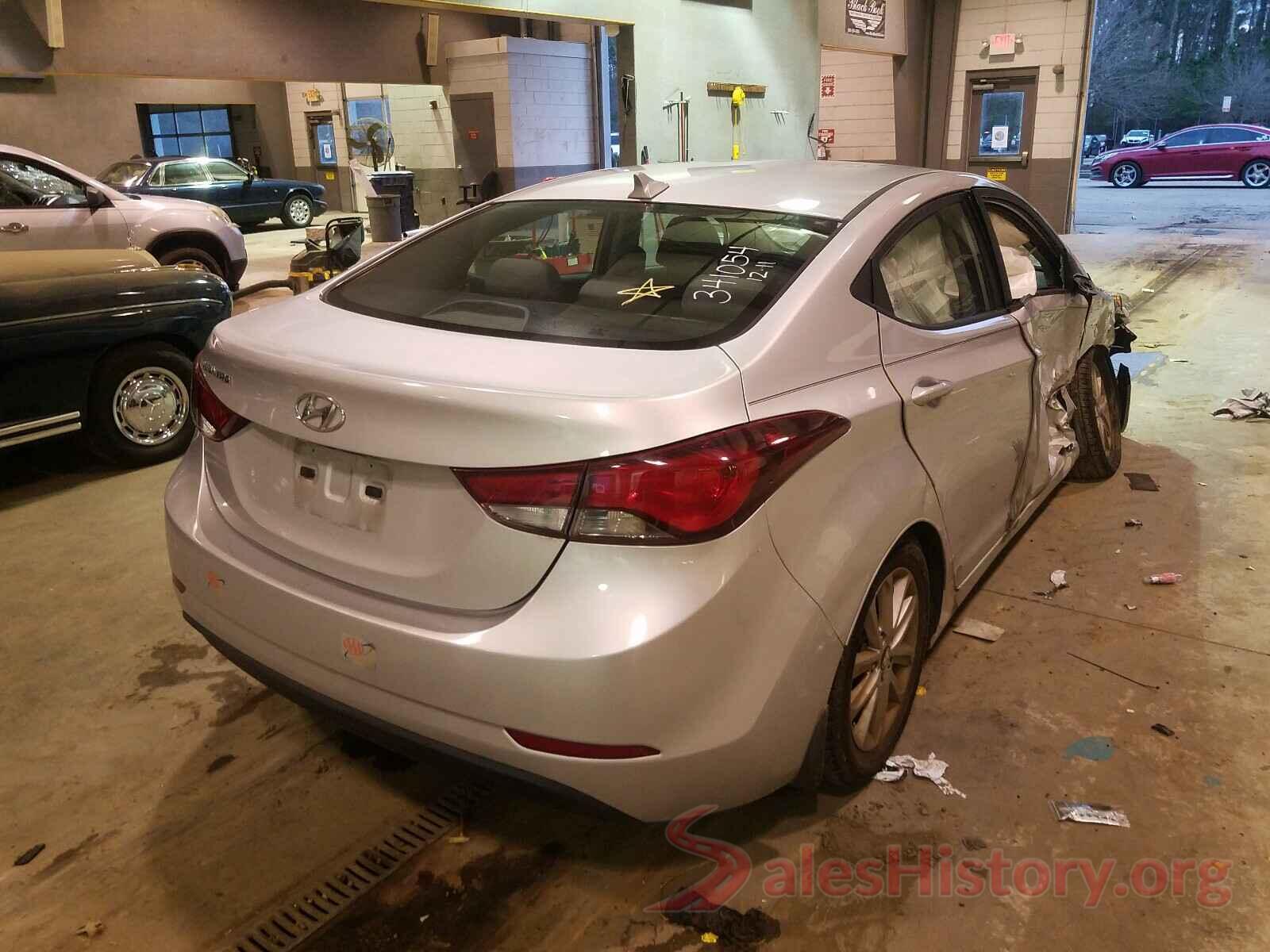 KMHDH4AE3GU501684 2016 HYUNDAI ELANTRA