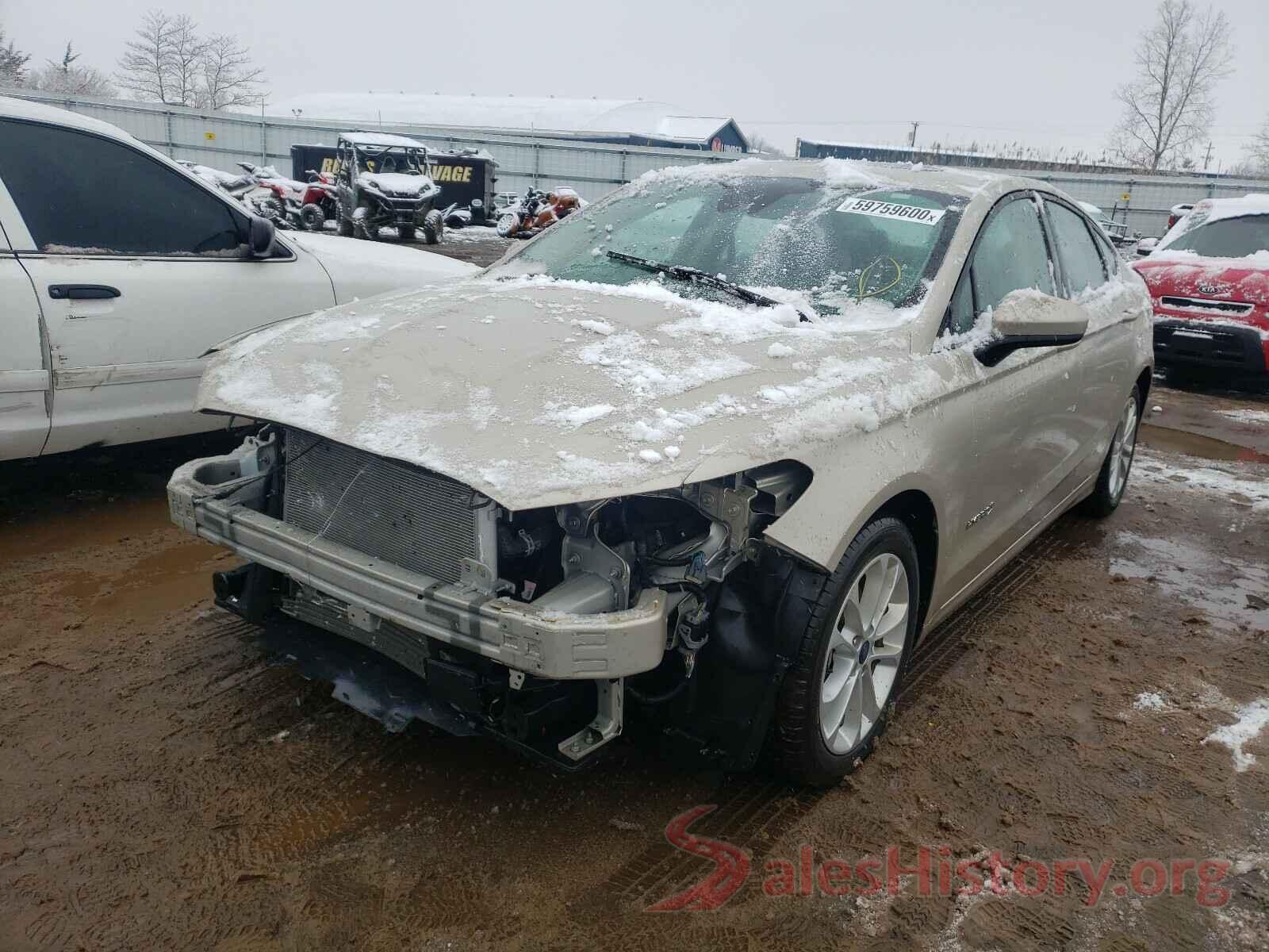 3FA6P0LU4KR165529 2019 FORD FUSION