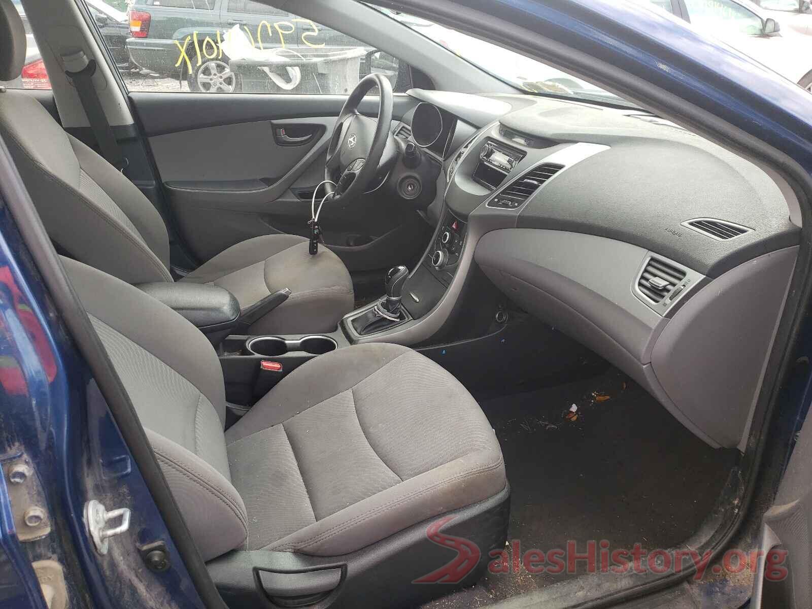 5NPDH4AE8GH784372 2016 HYUNDAI ELANTRA