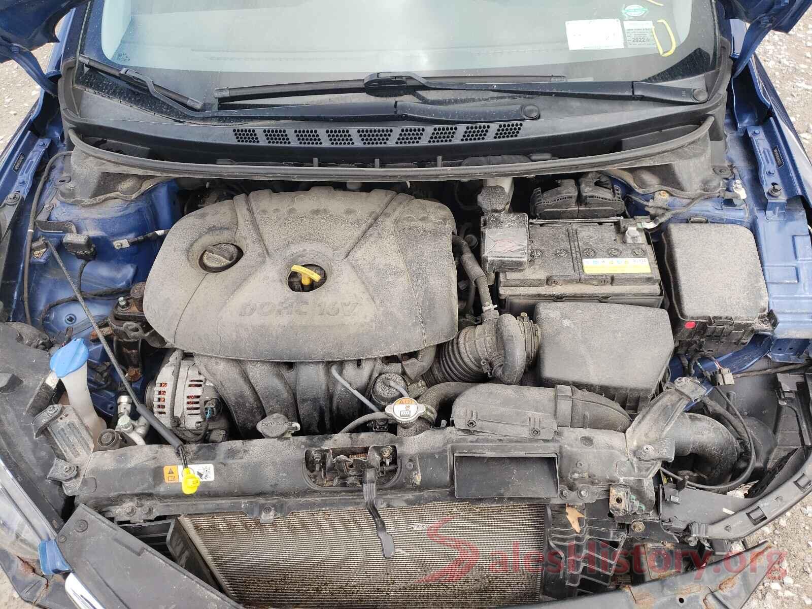 5NPDH4AE8GH784372 2016 HYUNDAI ELANTRA