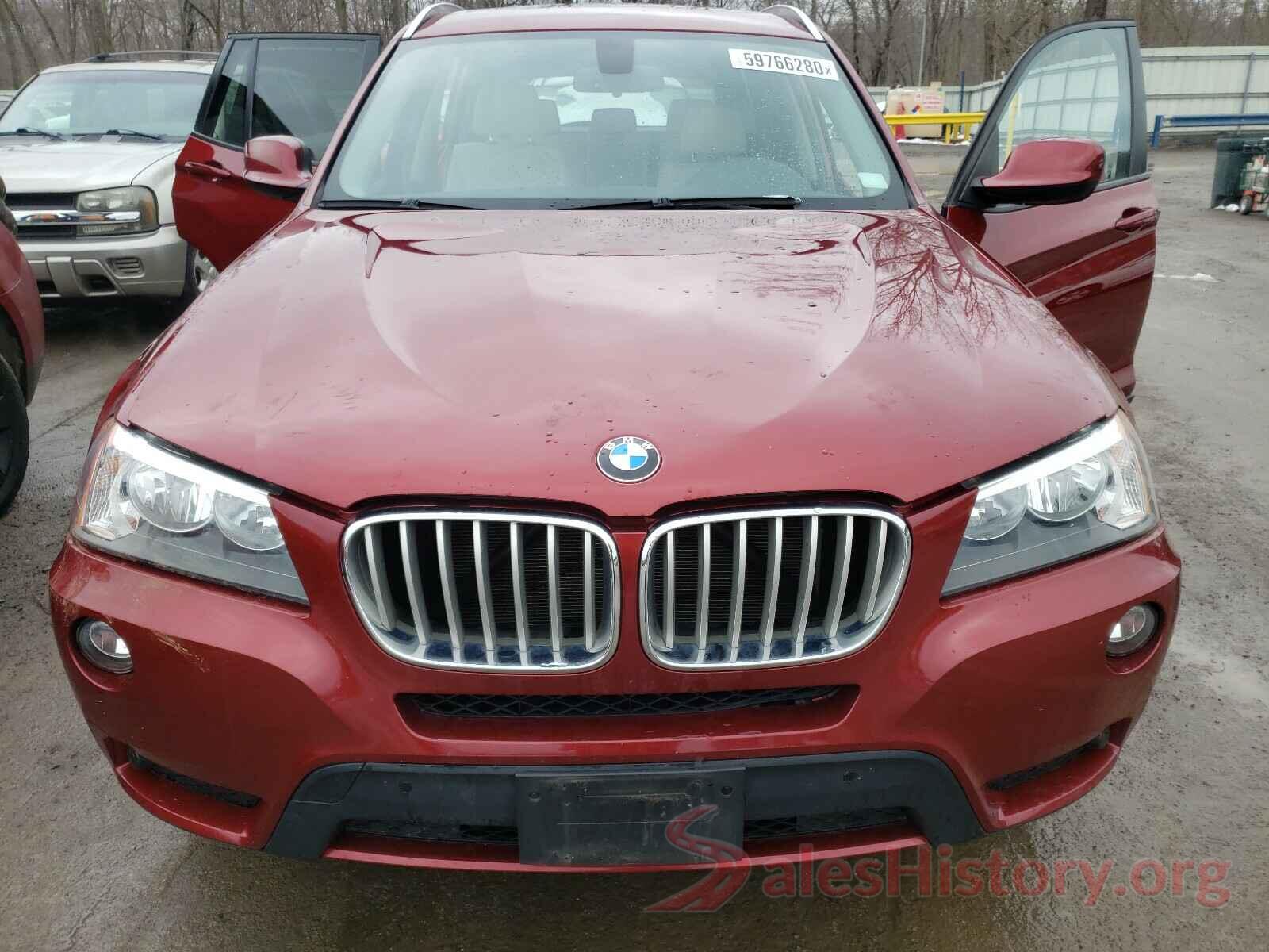 5UXWX9C57D0D04208 2013 BMW X3