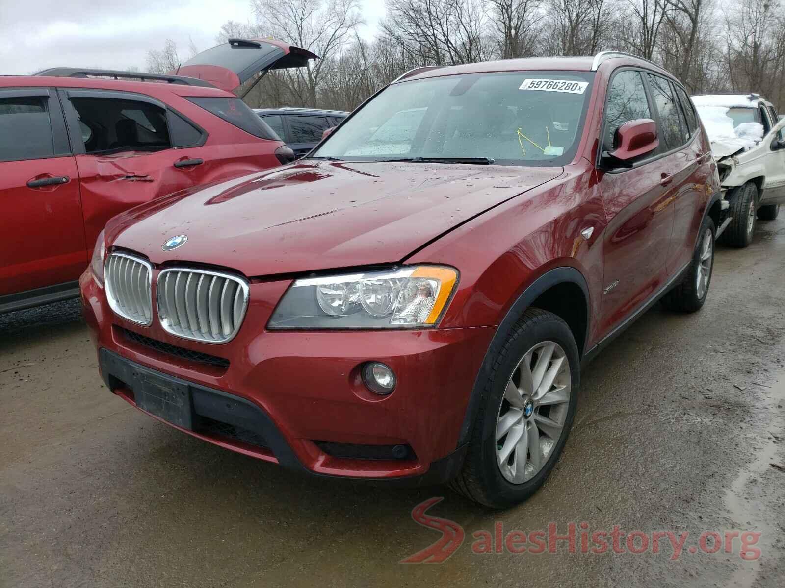 5UXWX9C57D0D04208 2013 BMW X3