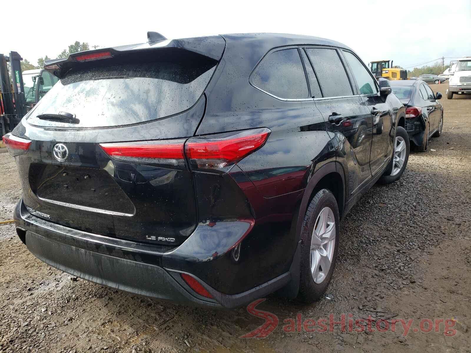 5TDBZRBH6MS536539 2021 TOYOTA HIGHLANDER