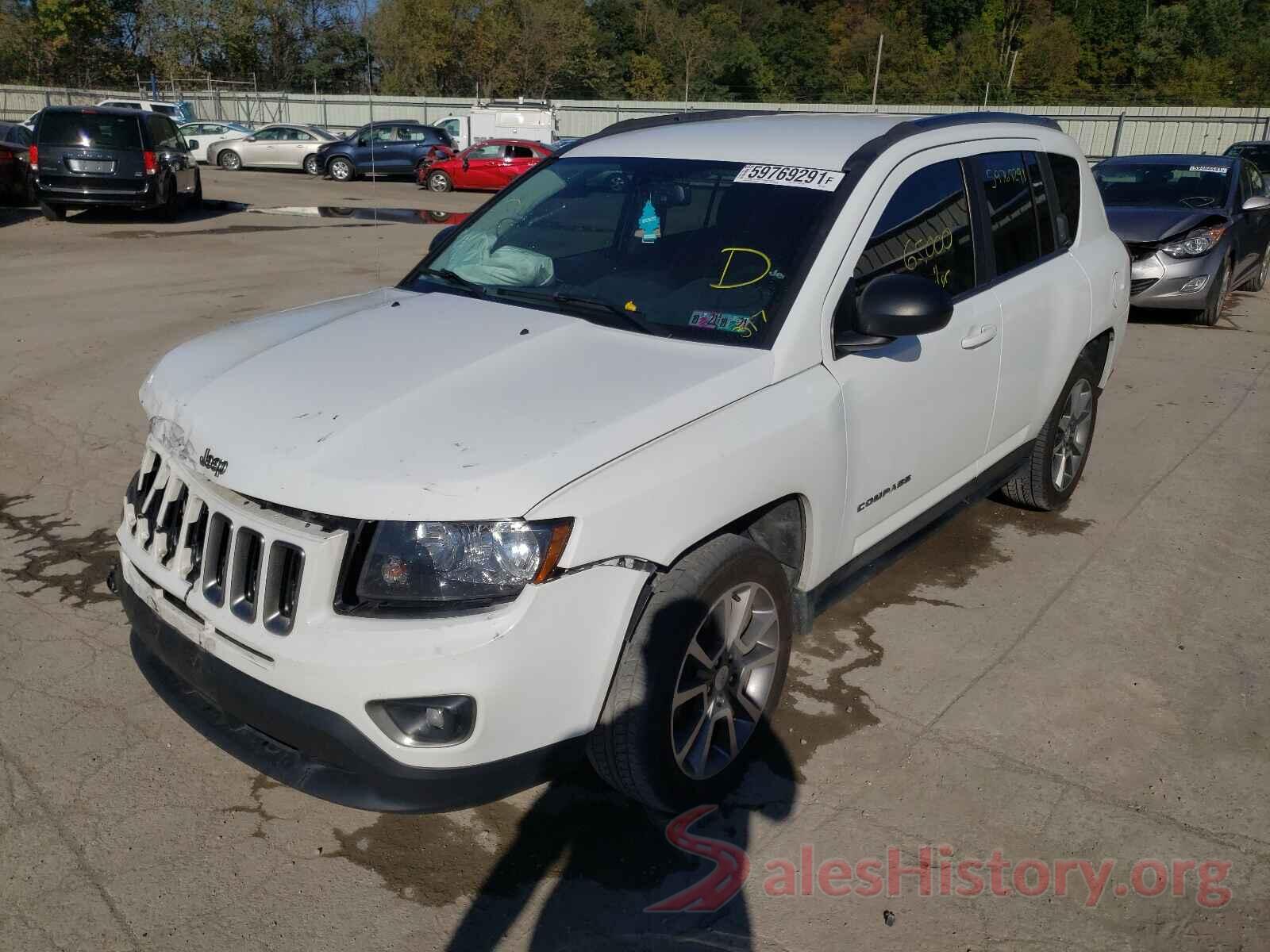 1C4NJDBB7GD659012 2016 JEEP COMPASS