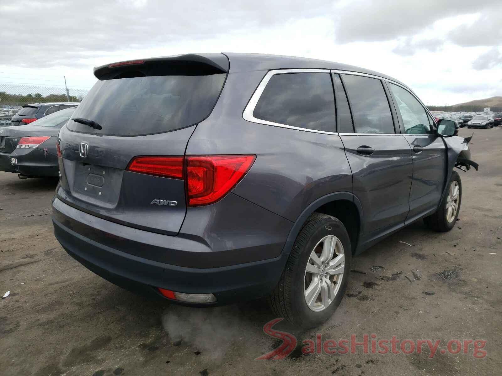 5FNYF6H11JB051642 2018 HONDA PILOT