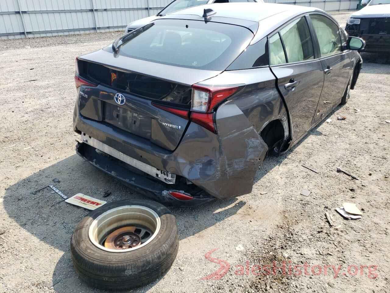 JTDKARFU6L3116617 2020 TOYOTA PRIUS