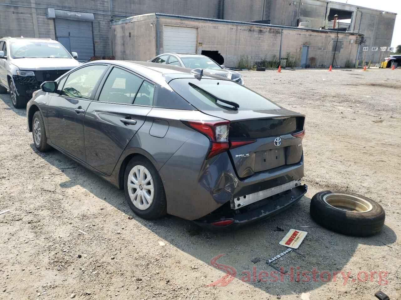 JTDKARFU6L3116617 2020 TOYOTA PRIUS