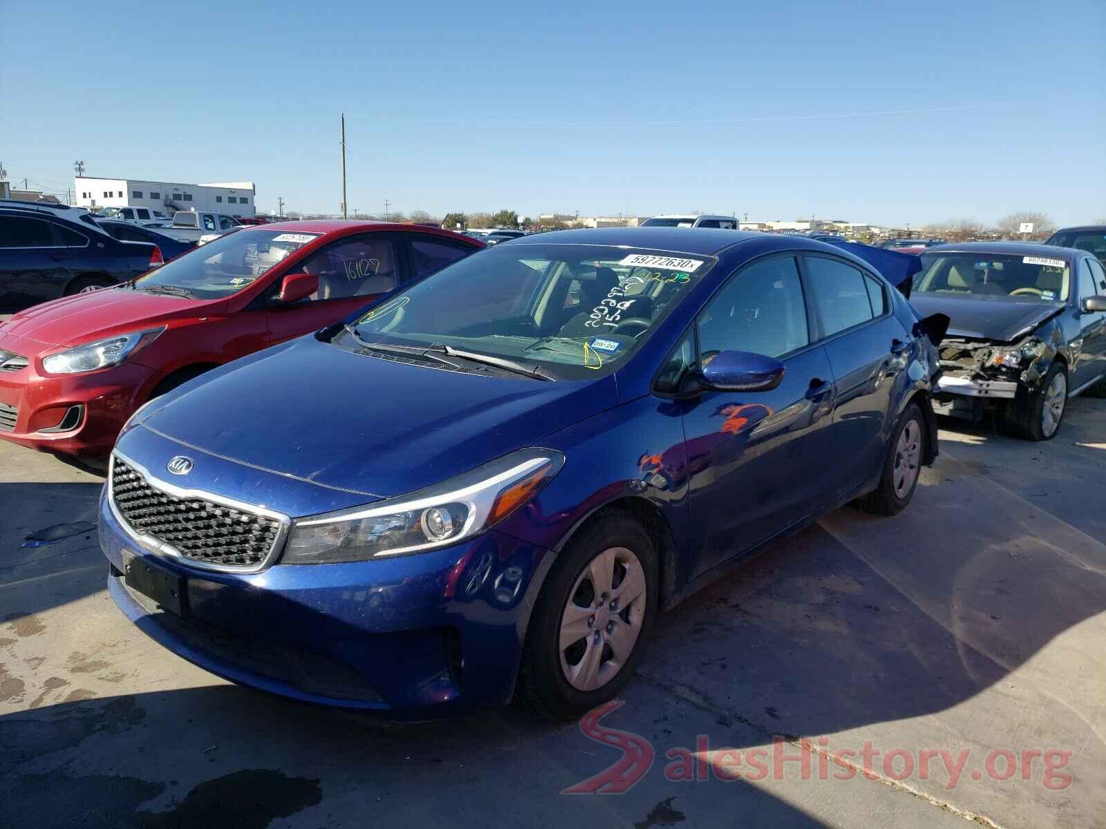 3KPFK4A74JE283812 2018 KIA FORTE