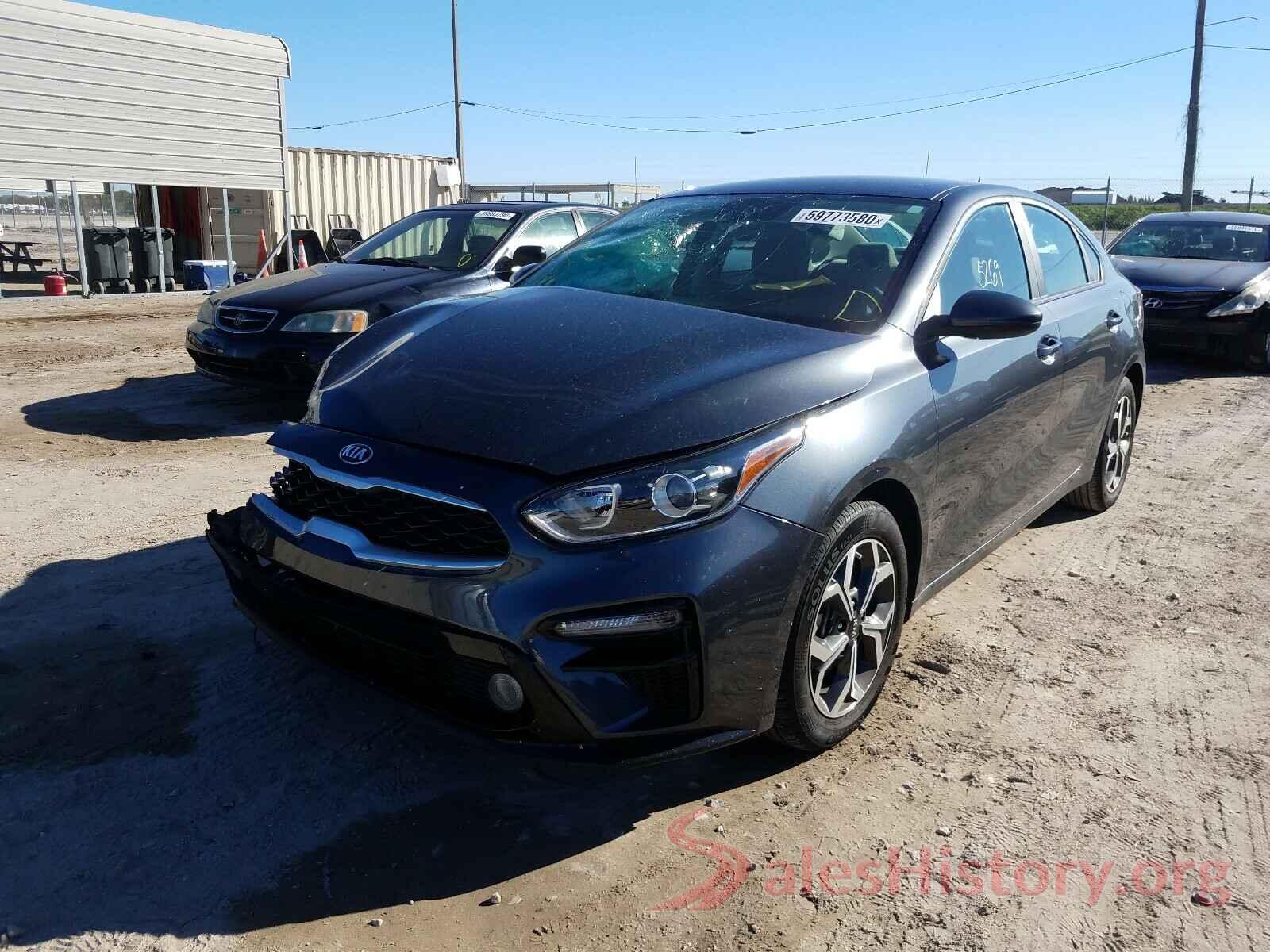 3KPF24AD4LE233047 2020 KIA FORTE