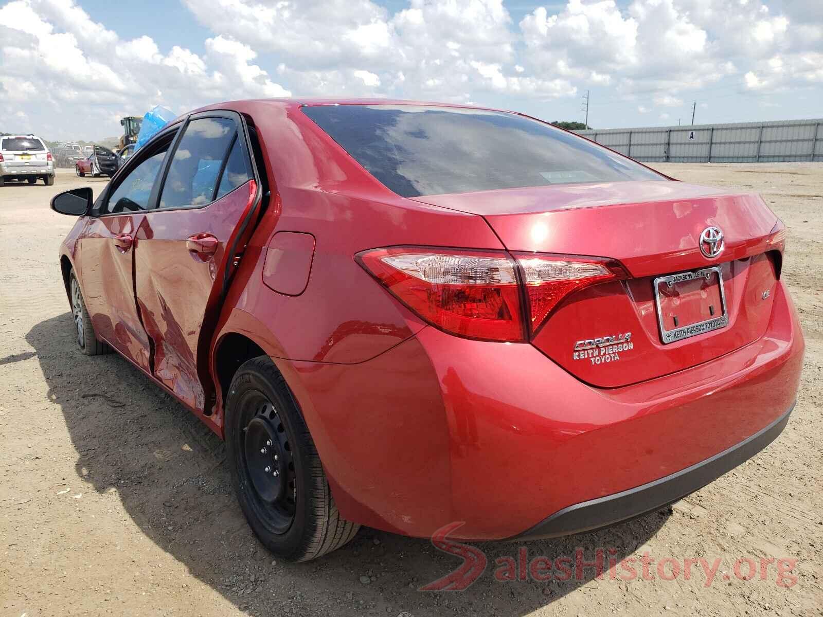 2T1BURHE1HC834569 2017 TOYOTA COROLLA