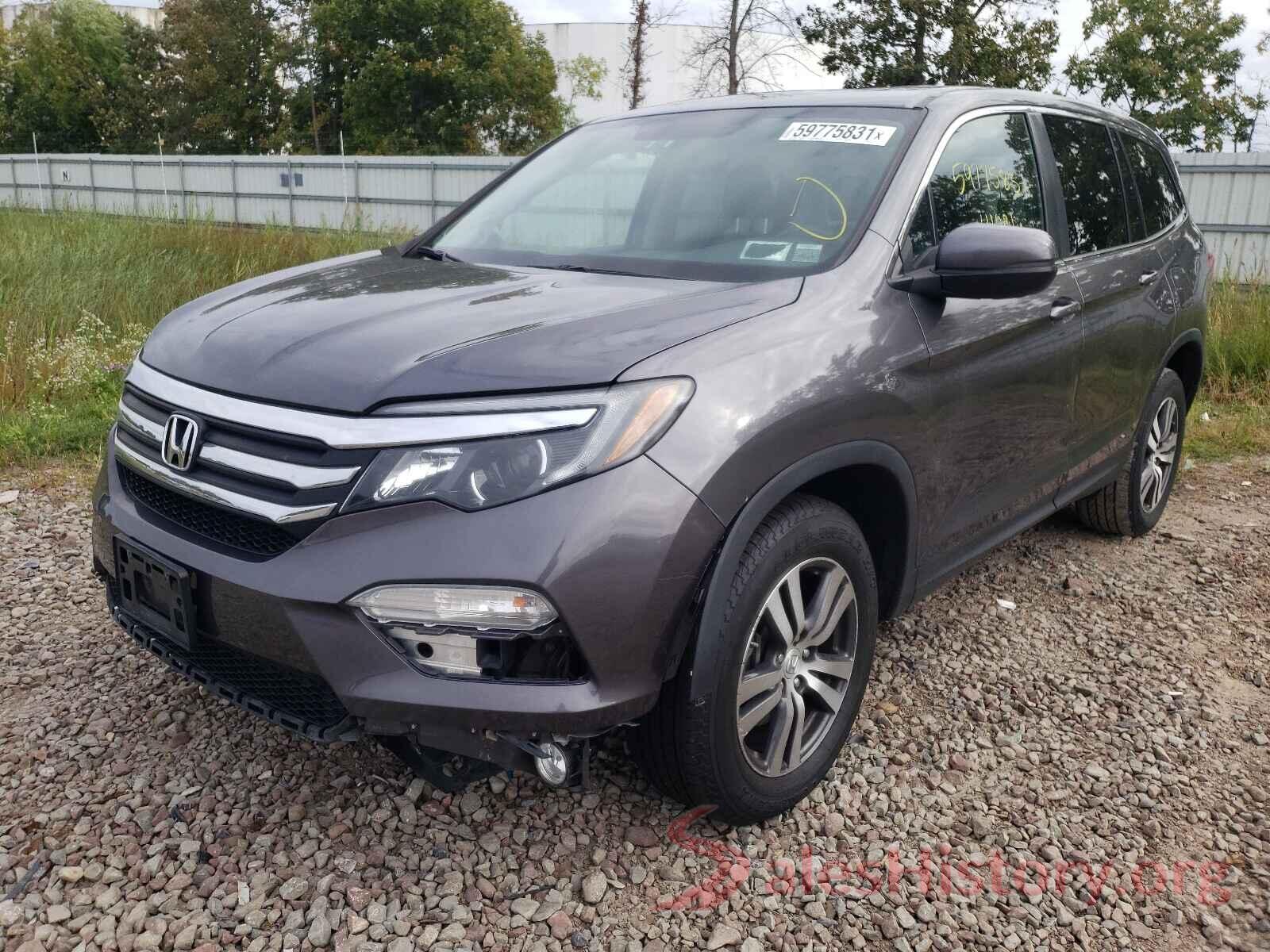 5FNYF6H56HB037779 2017 HONDA PILOT