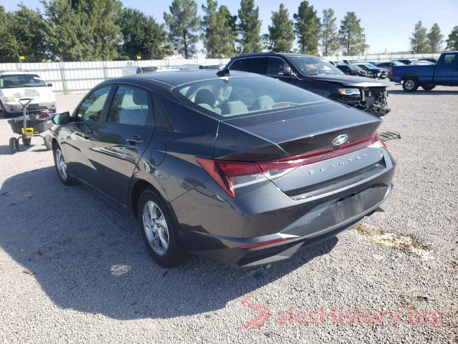 5NPLL4AG5MH040753 2021 HYUNDAI ELANTRA