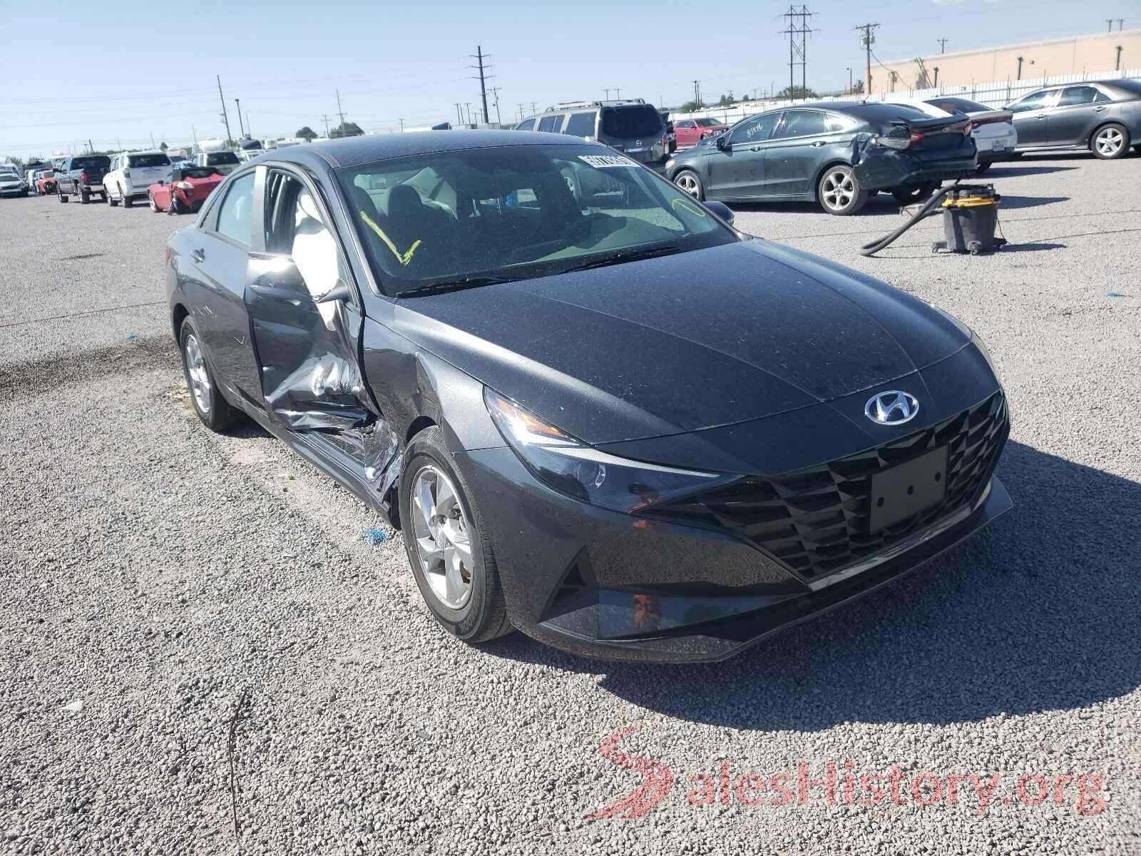 5NPLL4AG5MH040753 2021 HYUNDAI ELANTRA