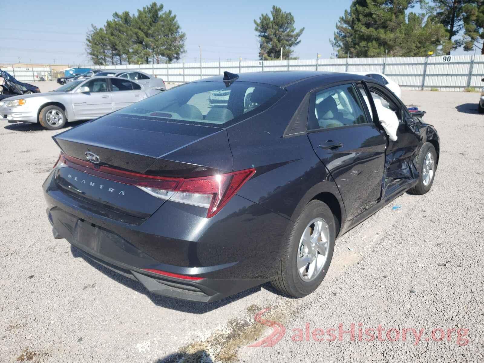 5NPLL4AG5MH040753 2021 HYUNDAI ELANTRA